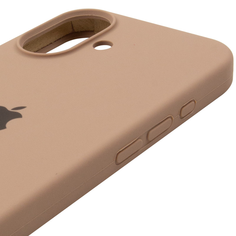 Чехол Silk Full Protective (AA) для Apple iPhone 16 (6.1") (Бежевый / Desert Gold) в магазине vchehle.ua