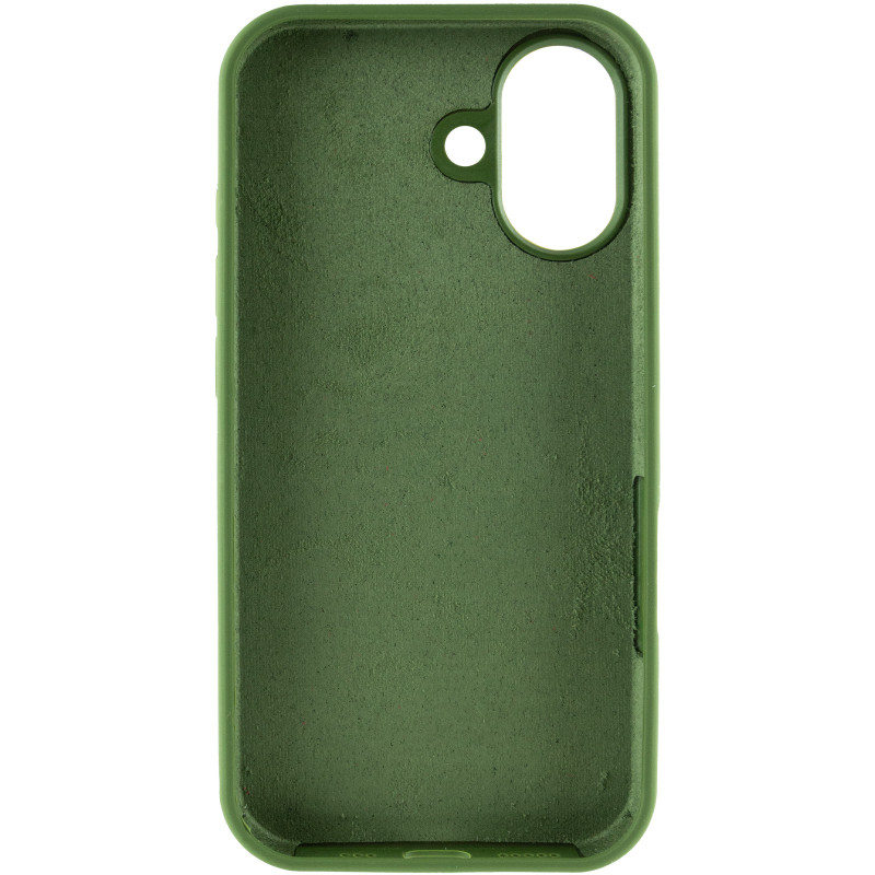 Фото Чехол Silk Full Protective (AA) для Apple iPhone 17 (6.3") (Зеленый / Dark Olive) в магазине vchehle.ua