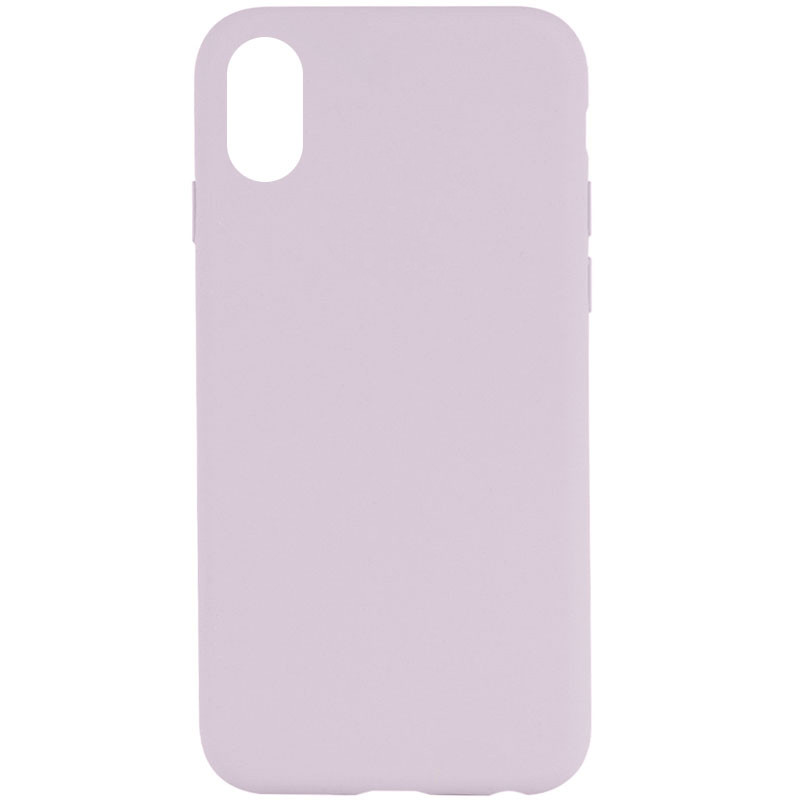 Чохол Silk Full Protective (AA) NO LOGO на Apple iPhone X / XS (5.8") (Бузковий / Lilac)
