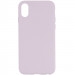 Чохол Silk Full Protective (AA) NO LOGO на Apple iPhone X / XS (5.8") (Бузковий / Lilac)