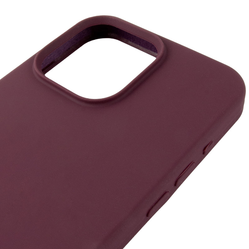 Чехол Silk Full Protective (AA) NO LOGO для Apple iPhone 13 Pro (6.1") (Бордовый / Plum) в магазине vchehle.ua
