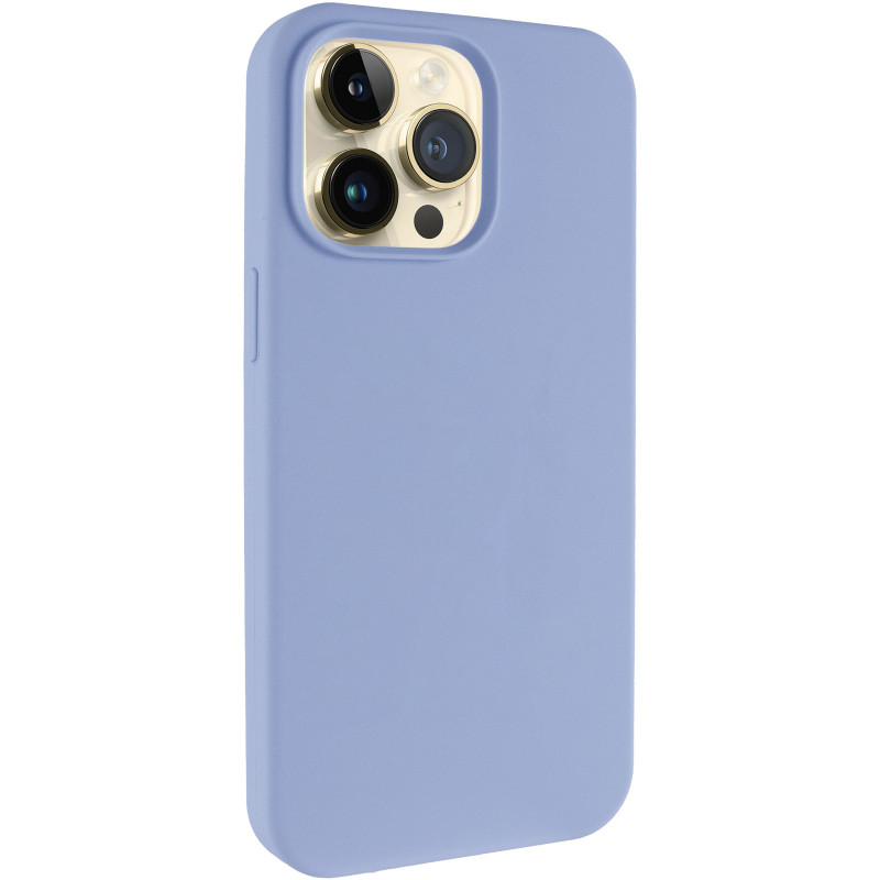 Чехол Silk Full Protective (AA) NO LOGO для Apple iPhone 13 Pro (6.1") (Голубой / Lilac Blue)
