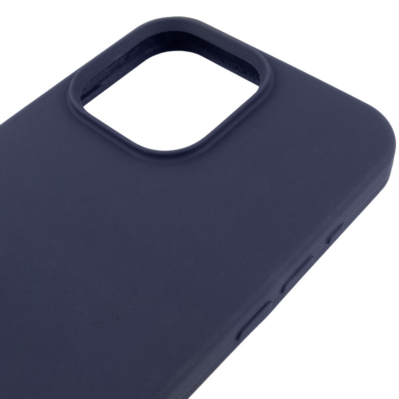 Чехол Silk Full Protective (AA) NO LOGO для Apple iPhone 13 Pro (6.1") (Темно-синий / Midnight blue) в магазине vchehle.ua
