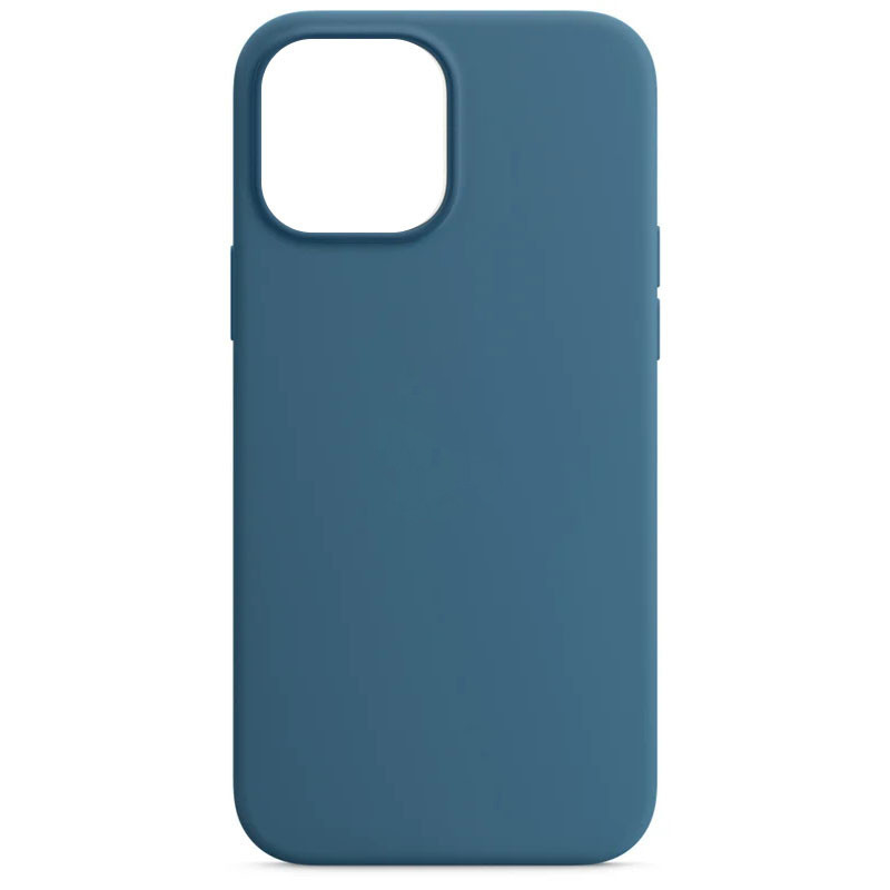 Чохол Silk Full Protective (AA) NO LOGO на Apple iPhone 14 (6.1") (Синій / Blue Jay)
