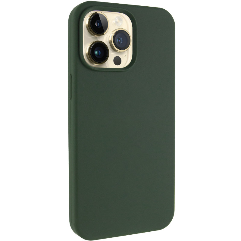 Чехол Silk Full Protective (AA) NO LOGO для Apple iPhone 14 Pro (6.1") (Зеленый / Cyprus Green)