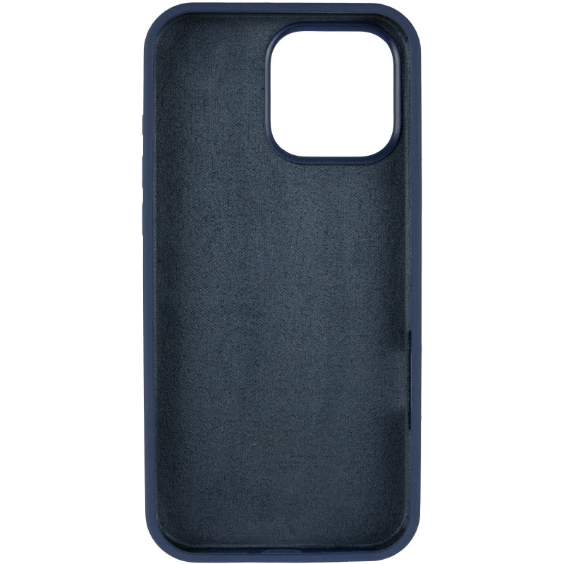 Фото Чехол Silk Full Protective (AA) NO LOGO для Apple iPhone 16 Pro (6.3") (Синий / Deep navy) в магазине vchehle.ua