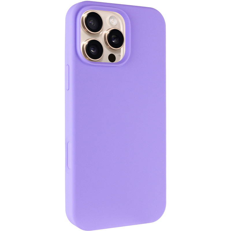 Чехол Silk Full Protective (AA) NO LOGO для Apple iPhone 16 Pro (6.3") (Сиреневый / Dasheen)