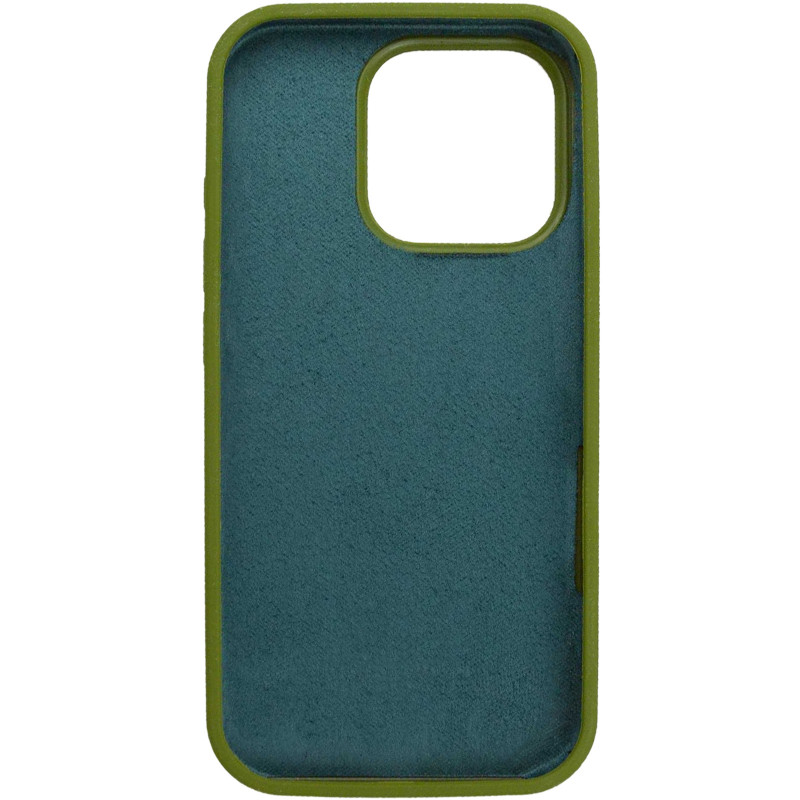 Фото Чехол Silk Full Protective (AA) NO LOGO для Apple iPhone 16 Pro Max (6.9") (Зеленый / Dark Olive) в магазине vchehle.ua