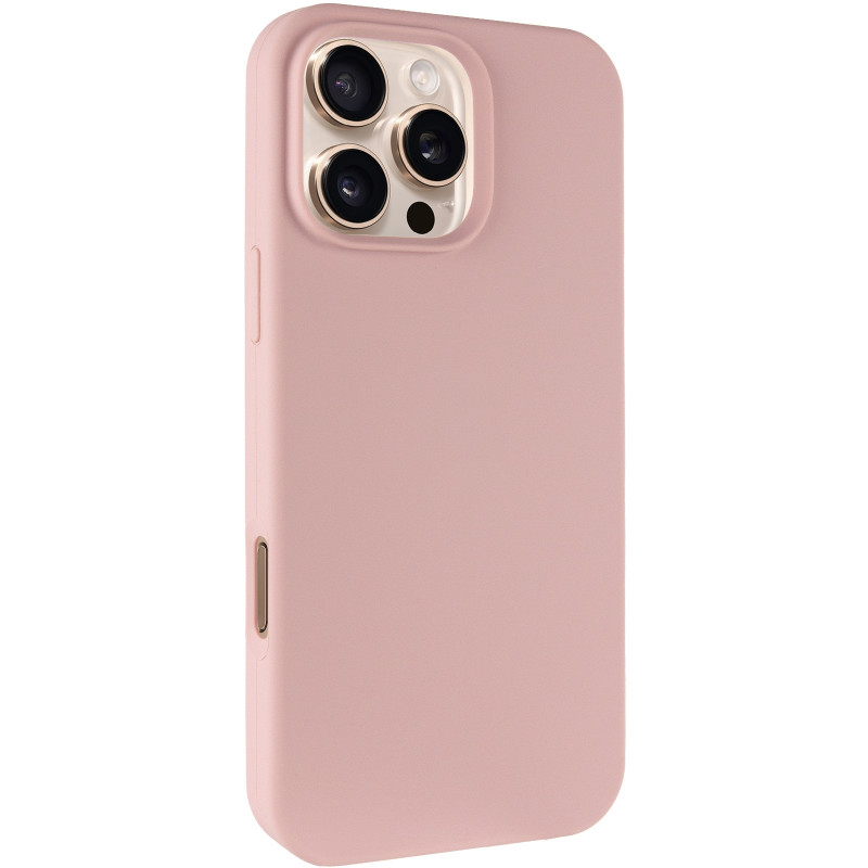 Чохол Silk Full Protective (AA) NO LOGO на Apple iPhone 16 Pro Max (6.9") (Рожевий/ Pink Sand)