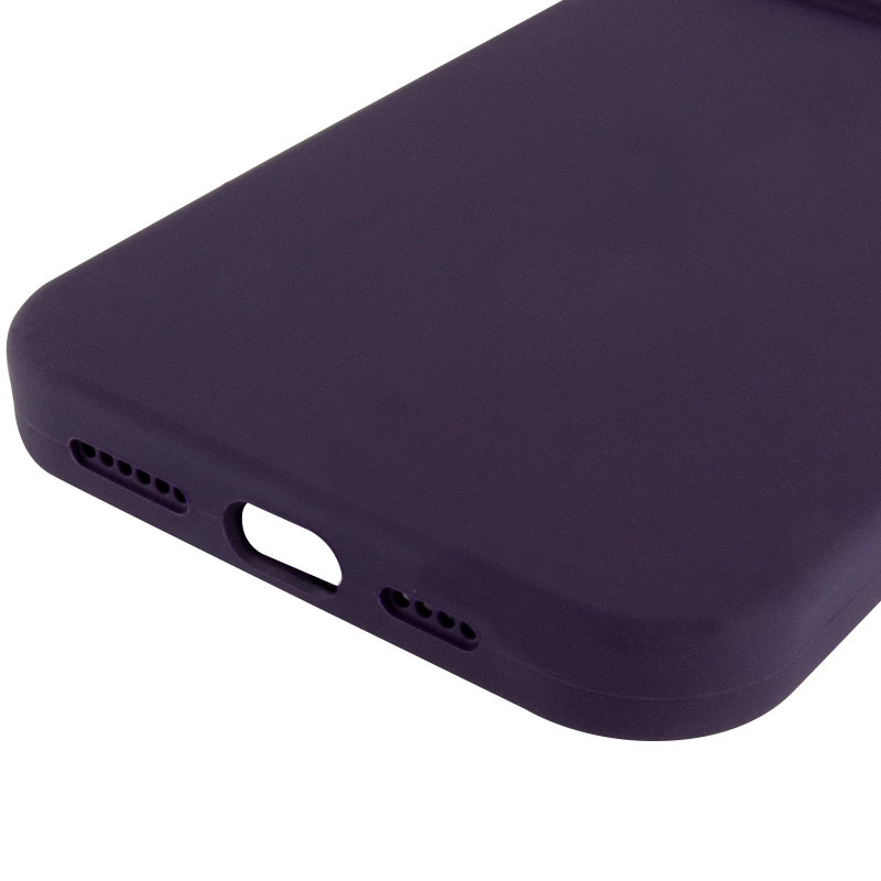 Купить Чехол Silk Full Protective (AA) NO LOGO для Apple iPhone 16 Pro Max (6.9") (Фиолетовый / Elderberry) на vchehle.ua