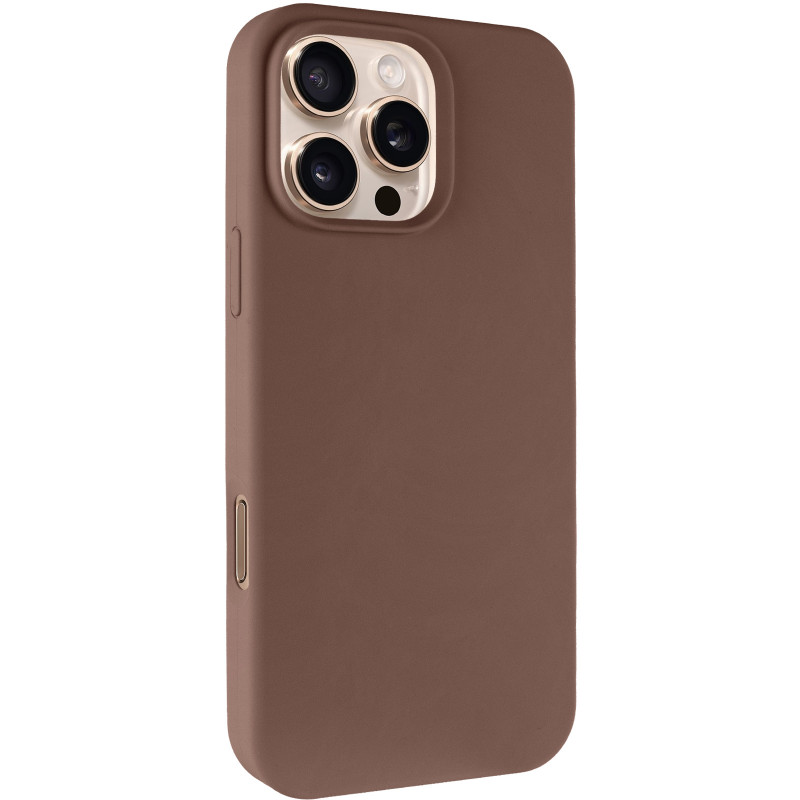 Чехол Silk Full Protective (AA) NO LOGO для Apple iPhone 16 Pro (6.3") (Коричневый / Brown)