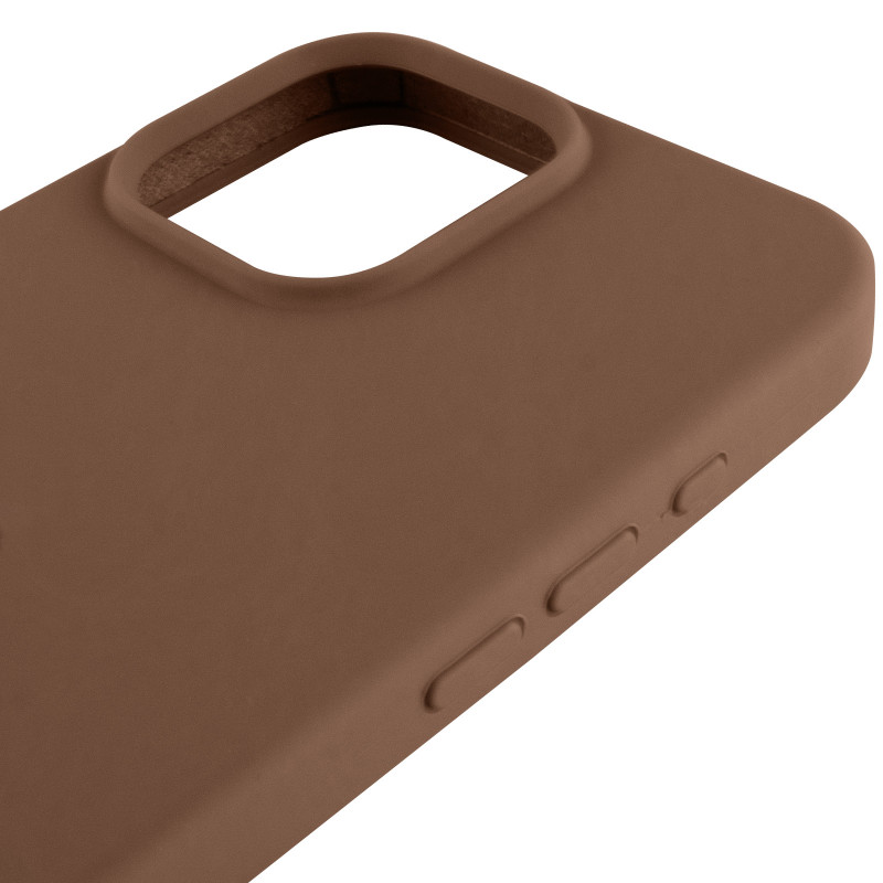 Чехол Silk Full Protective (AA) NO LOGO для Apple iPhone 16 Pro (6.3") (Коричневый / Brown) в магазине vchehle.ua