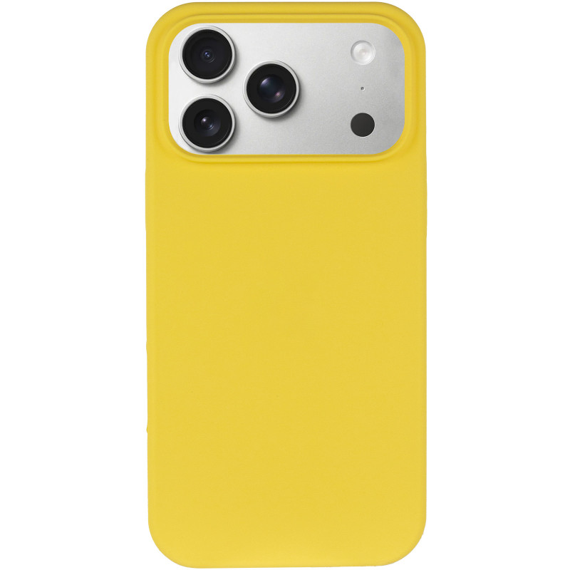 Фото Чехол Silk Full Protective (AA) NO LOGO для Apple iPhone 17 Pro (6.3") (Желтый / Yellow) на vchehle.ua