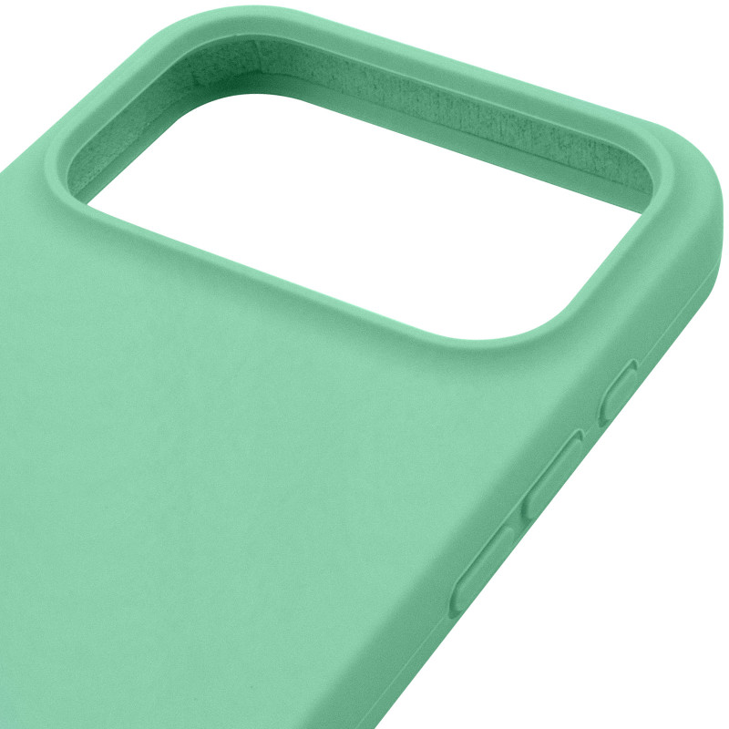 Чехол Silk Full Protective (AA) NO LOGO для Apple iPhone 17 Pro (6.3") (Зеленый / Pistachio) в магазине vchehle.ua