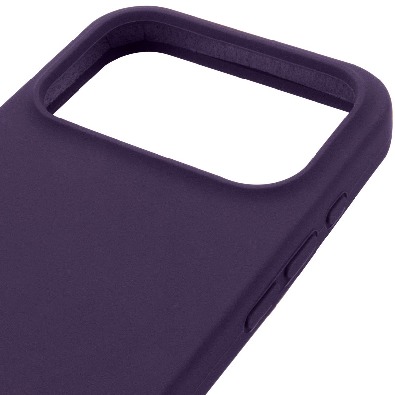 Чехол Silk Full Protective (AA) NO LOGO для Apple iPhone 17 Pro Max (6.9") (Фиолетовый / Elderberry) в магазине vchehle.ua