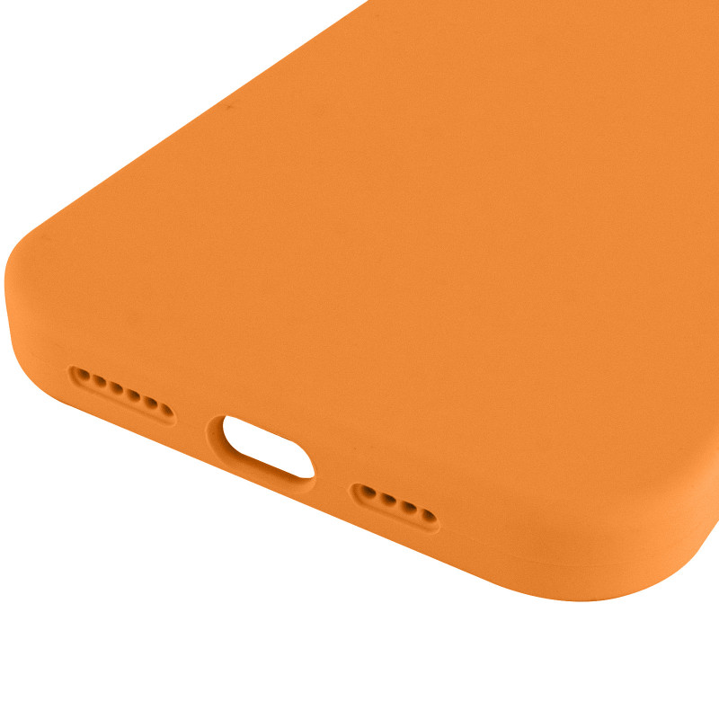 Чехол Silk Full Protective (AA) NO LOGO для Apple iPhone 16 Pro (6.3") (Оранжевый / Orange) в магазине vchehle.ua