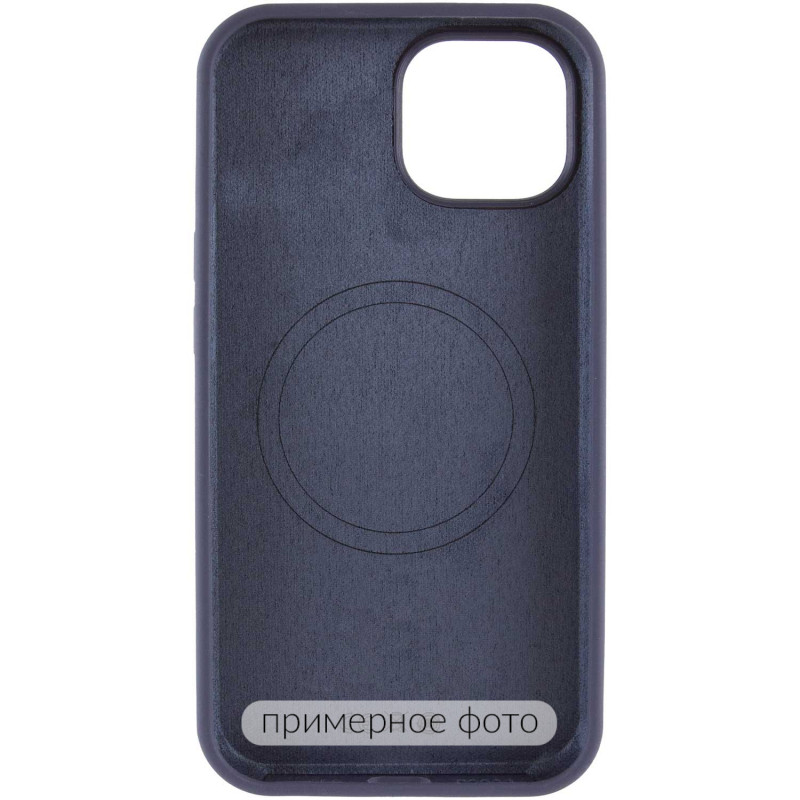 Фото Чехол Silk Full Protective (AA) NO LOGO with Magnetic Fit для Apple iPhone 17 (6.3") (Темно-синий / Midnight blue) на vchehle.ua