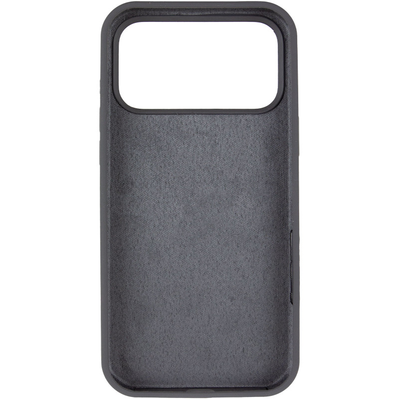 Фото Чехол Silk Full Protective (AA) NO LOGO with Magnetic Fit для Apple iPhone 17 Pro (6.3") (Серый / Dark Gray) на vchehle.ua