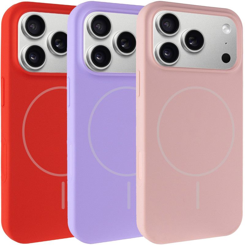 Чехол Silk Full Protective (AA) NO LOGO with Magnetic Fit для Apple iPhone 17 Pro Max (6.9")