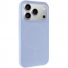 Чехол Silk Full Protective (AA) NO LOGO with Magnetic Fit для Apple iPhone 17 Pro Max (6.9") (Голубой / Lilac Blue)