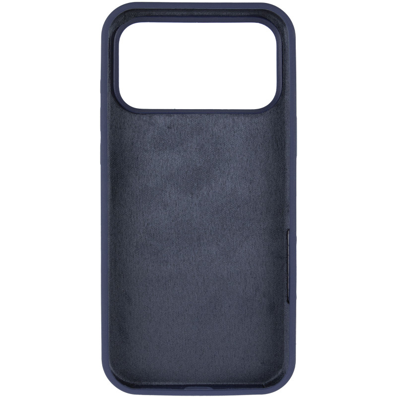 Фото Чехол Silk Full Protective (AA) NO LOGO with Magnetic Fit для Apple iPhone 17 Pro Max (6.9") (Темно-синий / Midnight blue) на vchehle.ua
