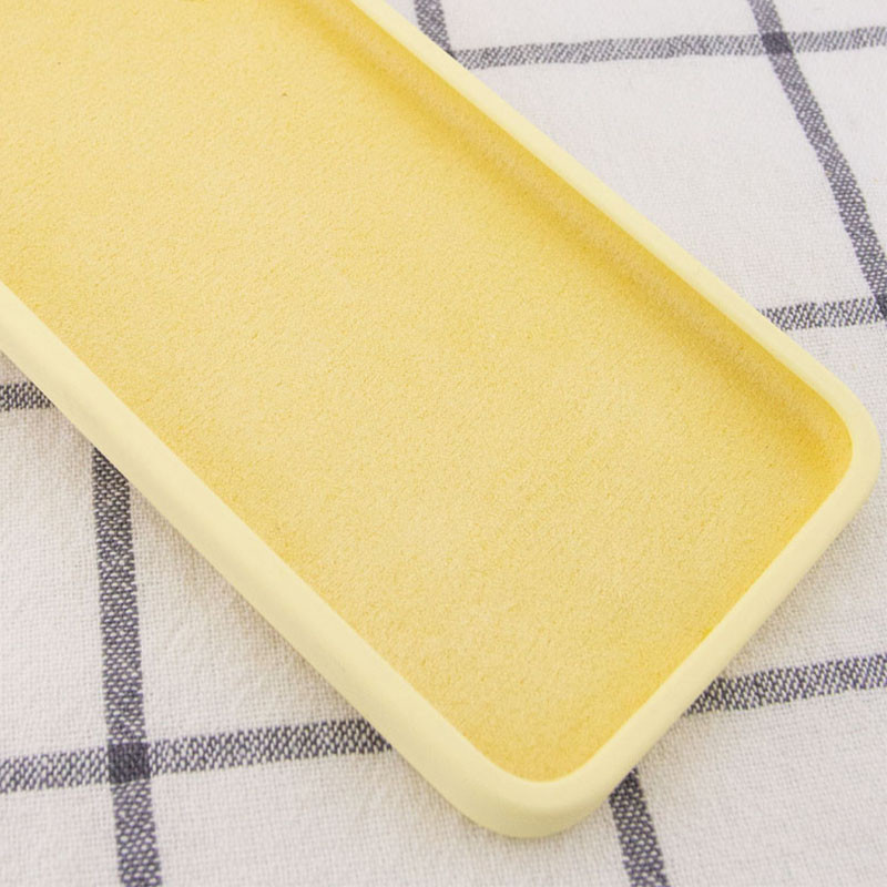 Фото Чехол Silk Square Full Camera Protective (AA) для Apple iPhone 11 Pro Max (6.5") (Желтый / Mellow Yellow) в магазине vchehle.ua