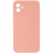 Silicone Case Square Full Camera Protective (AA) NOLOGO на Apple iPhone 11 (6.1") (Персиковий / Peach)