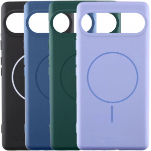 Чехол Silicone Cover Lakshmi (AA) with Magnetic Fit для Google Pixel 9 Pro