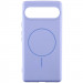 Чехол Silicone Cover Lakshmi (AA) with Magnetic Fit для Google Pixel 9 / 9 Pro (Сиреневый / Dasheen)