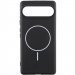 Чехол Silicone Cover Lakshmi (AA) with Magnetic Fit для Google Pixel 9 / 9 Pro (Черный / Black)