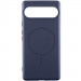 Чехол Silicone Cover Lakshmi (AA) with Magnetic Fit для Google Pixel 9 / 9 Pro (Темно-синий / Midnight blue)