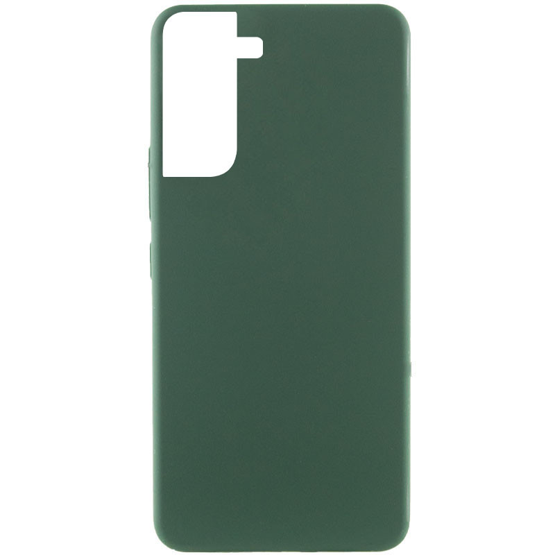 Чохол Silicone Cover Lakshmi (AAA) на Samsung Galaxy S21 FE (Зелений / Cyprus Green)