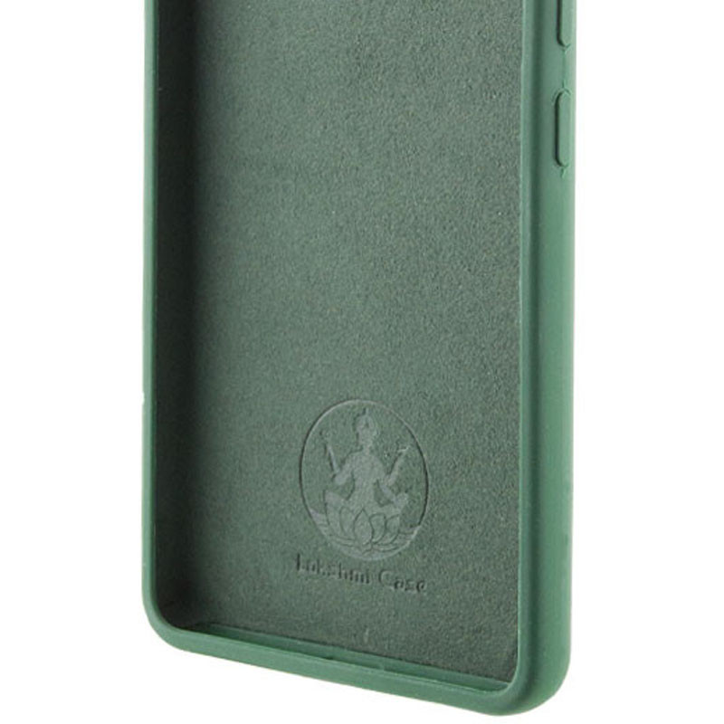 Фото Чохол Silicone Cover Lakshmi (AAA) на Samsung Galaxy S21 FE (Зелений / Cyprus Green) на vchehle.ua