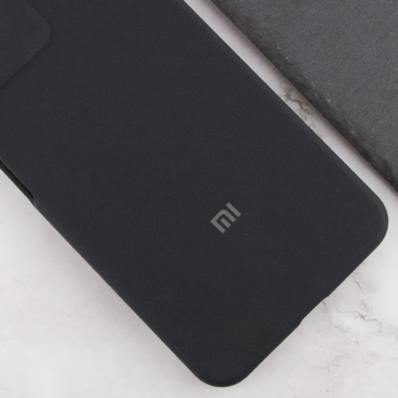 Купить Чехол Silicone Cover Lakshmi Full Camera (AA) with logo для Xiaomi Redmi 13C / Poco C65 (Черный / Black) на vchehle.ua