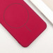 Фото Чехол Silicone Cover Lakshmi Full Camera (AA) with Magnetic Fit для Samsung Galaxy S24 FE (Красный / Rose Red) на vchehle.ua