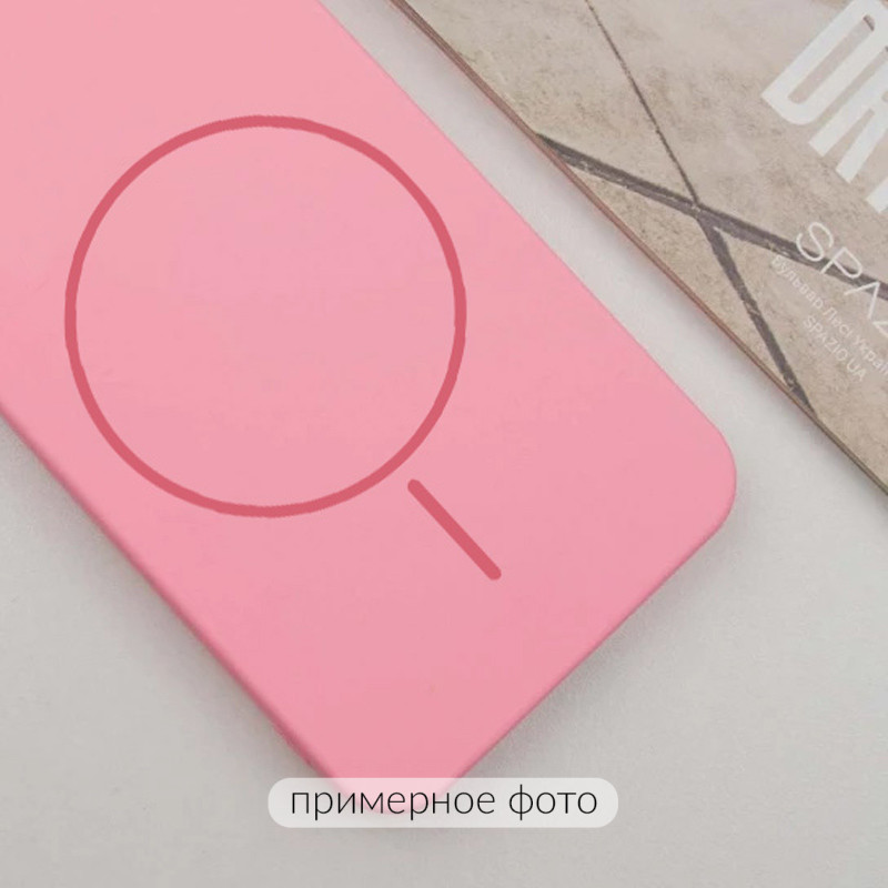 Фото Чохол Silicone Cover Lakshmi Full Camera (AA) with Magnetic Fit на Samsung Galaxy S25 Edge (Рожевий / Light pink) на vchehle.ua