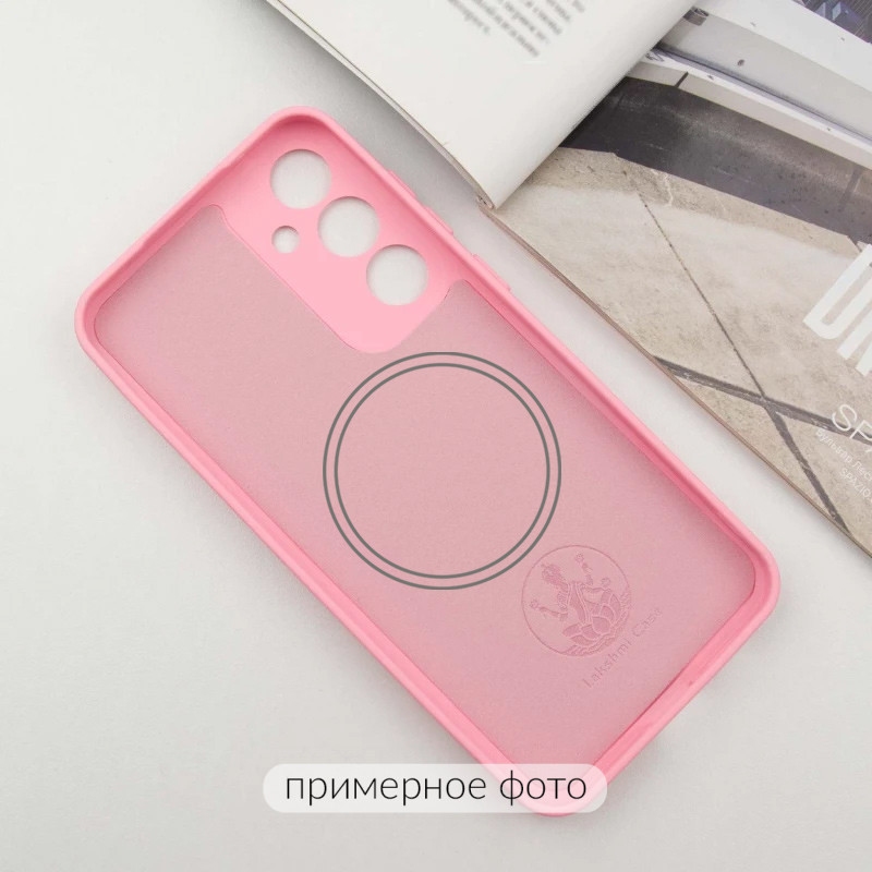 Фото Чохол Silicone Cover Lakshmi Full Camera (AA) with Magnetic Fit на Samsung Galaxy S25 Edge (Рожевий / Light pink) в маназині vchehle.ua