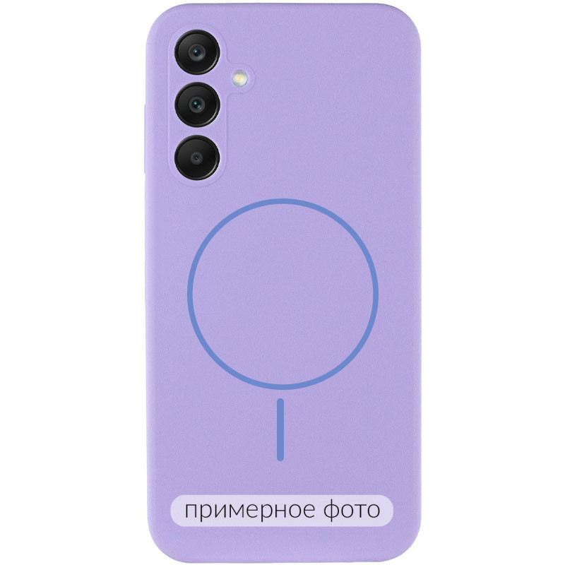 Чохол Silicone Cover Lakshmi Full Camera (AA) with Magnetic Fit на Samsung Galaxy S25 Edge (Бузковий / Dasheen)
