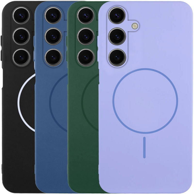 Чохол Silicone Cover Lakshmi Full Camera (AA) with Magnetic Fit на Samsung Galaxy A17 4G/5G