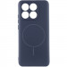Чохол Silicone Cover Lakshmi Full Camera (AA) with Magnetic Fit на Motorola Edge 70 (Темно-синій / Midnight blue)