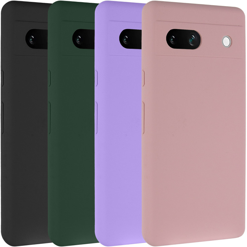 Чохол Silicone Cover Lakshmi Full Camera (AAA) на Google Pixel 7a
