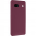 Чохол Silicone Cover Lakshmi Full Camera (AAA) на Google Pixel 7a (Бордовий / Plum)