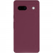 Фото Чохол Silicone Cover Lakshmi Full Camera (AAA) на Google Pixel 7a (Бордовий / Plum) на vchehle.ua