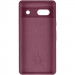 Фото Чохол Silicone Cover Lakshmi Full Camera (AAA) на Google Pixel 7a (Бордовий / Plum) в маназині vchehle.ua