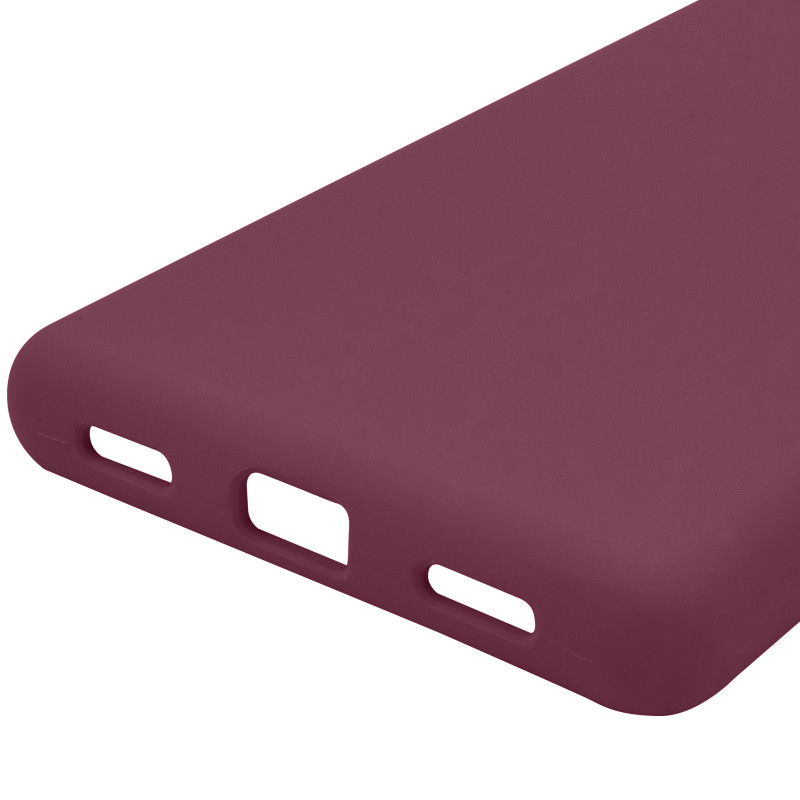 Купити Чохол Silicone Cover Lakshmi Full Camera (AAA) на Google Pixel 7a (Бордовий / Plum) на vchehle.ua