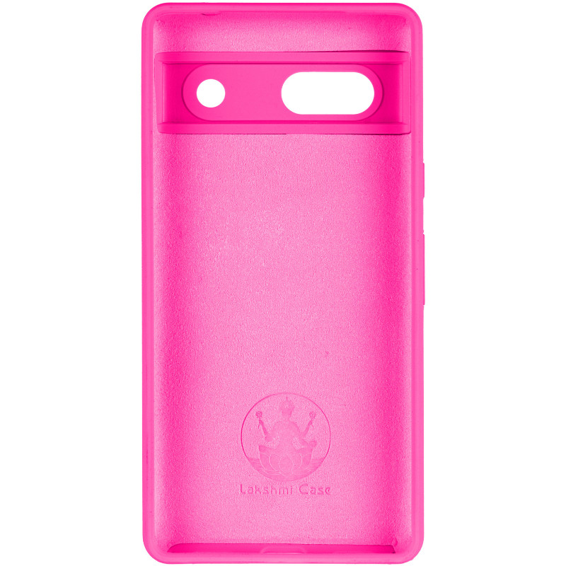 Фото Чохол Silicone Cover Lakshmi Full Camera (AAA) на Google Pixel 7a (Рожевий / Barbie pink) в маназині vchehle.ua