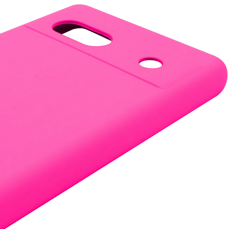 Чохол Silicone Cover Lakshmi Full Camera (AAA) на Google Pixel 7a (Рожевий / Barbie pink) в магазині vchehle.ua