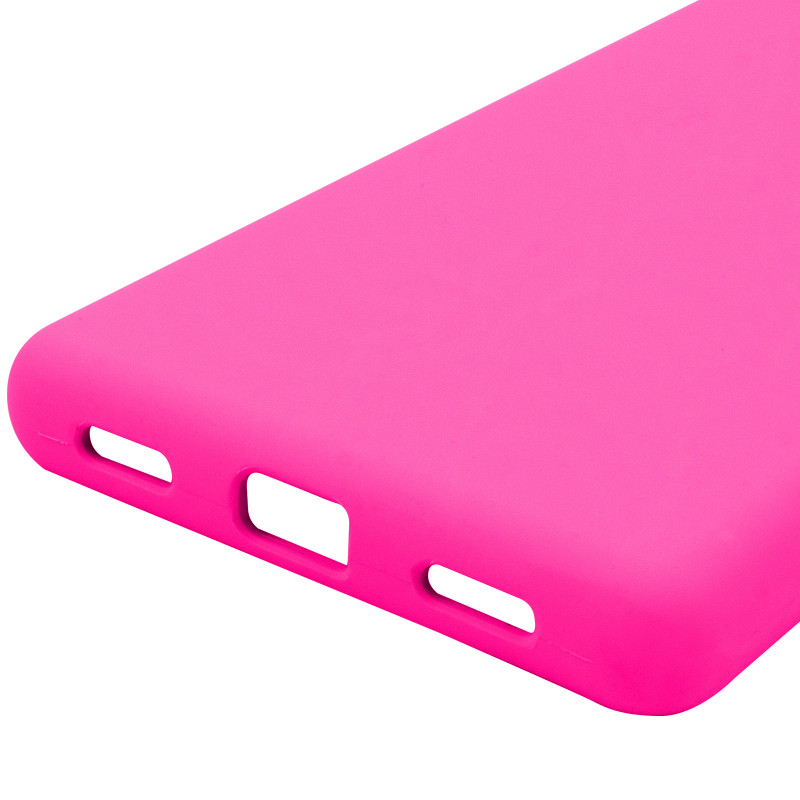 Купити Чохол Silicone Cover Lakshmi Full Camera (AAA) на Google Pixel 7a (Рожевий / Barbie pink) на vchehle.ua
