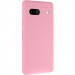 Чохол Silicone Cover Lakshmi Full Camera (AAA) на Google Pixel 7a (Рожевий / Light pink)