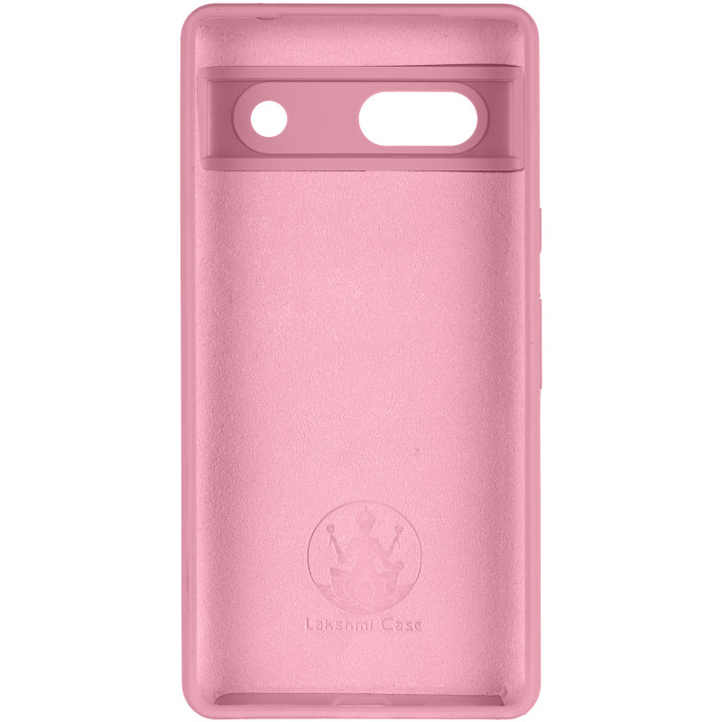 Фото Чохол Silicone Cover Lakshmi Full Camera (AAA) на Google Pixel 7a (Рожевий / Light pink) в маназині vchehle.ua